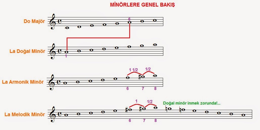 Müzik Tuşları ve Tonlar